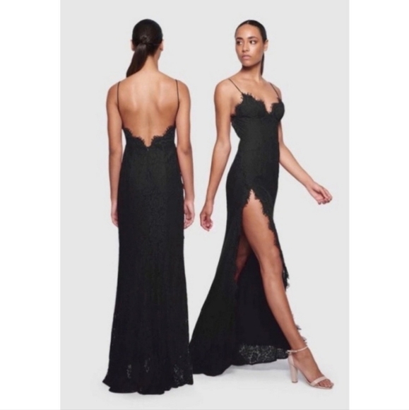 Fame And Partners Dresses | Fame & Partners Everett Black Lace Gown Size 0 Nwt | Color: Black | Size: 0 | Hellooonachi's Closet Fame And Partners Dresses | Fame & Partners Everett Black Lace Gown Size 0 Nwt | Color: Black | Size: 0 | Hellooonachi's Closet